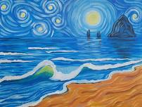 Featured image for Starry Night Cannon Beach Paint & Sip